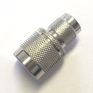 5 Stück N Stecker auf TNC Stecker RF Koaxial Koax Adapter Steckverbinder  - Bild 1 von 3