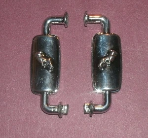 1/18 Scale Mack Granite Truck Side View Door Mirror Set (1.90") Toy Model Part 2 - Picture 1 of 7