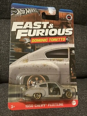 Hot Wheels Chevy Fleetline 1950 1/64 3 inches Hw Fast And Furious Nuovo Scatola - Immagine 1 di 4