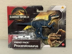Jurassic World Rebirth Frenzy Pack Proceratosaurus Figure Mattel NIP - Picture 1 of 2