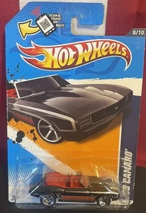 Hot Wheels 2012 Muscle Mania - GM - 69 Camaro Black 108 Treasure Hunt - Picture 1 of 2