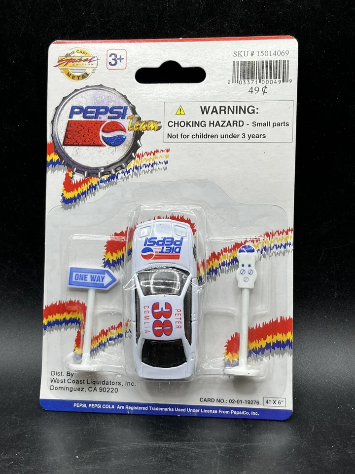 Pepsi Golden Wheel Die Cast Toy Set of 6