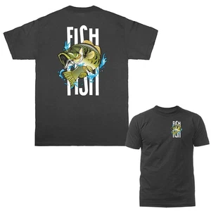 Bass Splash - Big Catch Angeln Outdoor Sport T-SHIRTS - Bild 1 von 17