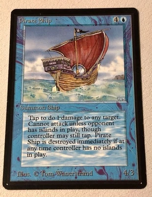 MTG PIRATE SHIP Beta ***NM*** - Image 1 of 4