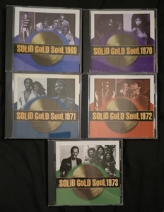 Time Life Music Solid Gold Soul 5 CDs R&B Lot 1968 1970 1971 1972 1973 - Bild 1 von 16