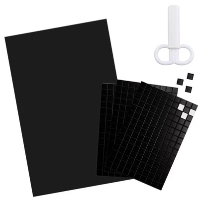 Magnetplättchen Selbstklebend 10x10 mm-450 Stück Zuschneidbare Magnetfolie Se... - Bild 1 von 4