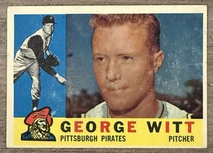 1960 Topps - George Witt #298 - Picture 1 of 2
