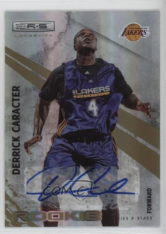 2010 Rookies & Stars Longevity Rookie Signatures /799 Derrick Caracter Auto RC - Image 1 of 2