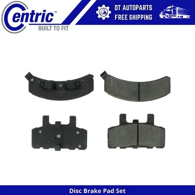 Para GMC K1500 1988-1999 | Pastillas de freno de disco delanteras centradas | Semimetálicas Foto 1 de 4