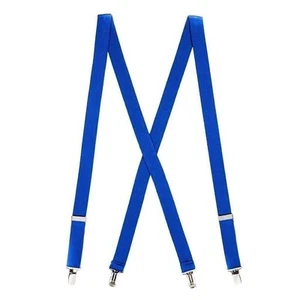 SuspenderStore Kids' Solid Color X-Back Suspenders- CLIP-Many Colors & 3 Sizes! - Picture 1 of 26