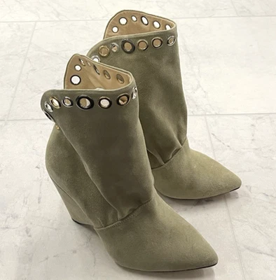 NUEVO EN CAJA IRO Paris Sudeka Botines Gamuza Embellecidos con Ojales Talla:37 (US 6.5) Foto 1 de 4