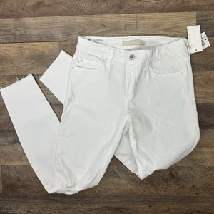 NWT Joe's Jeans The Icon Ankle Mid Rise Skinny Pants Danika 26 $189 Distressed - Picture 1 of 12