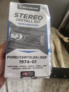 Scosche - FCJ2076 - Stereo Install Kit - Ford/Chrysler/Jeep 1974-01 - Picture 1 of 5