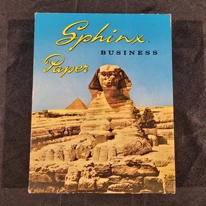 Sphinx Vintage Typewriter Paper - 141B 8 1/2" x 11" - 16lb In Box - Esquire Bond - Picture 1 of 11