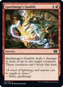 Sparkmage's Gambit x1 - Double Masters 2022 - NM-Mint, English - Double Masters - Picture 1 of 1