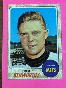 2017 Topps Heritage 1968 Buyback 50th Anniversary Dick Kenworthy 63