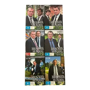 Midsomer Murders complete Seasons 12,13,14 Boxset DVD Region 4 Like New - Imagen 1 de 4