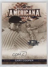 2008 Donruss Threads Baseball Americana /500 Gary Cooper #BA-24