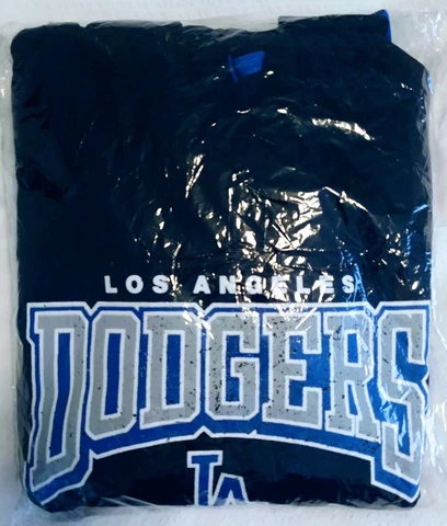 NWT LA DODGERS ⚾ Men's Black Hoodie Sweatshirt 04/04/2023 SGA NEW IN BAG Size XL Cover