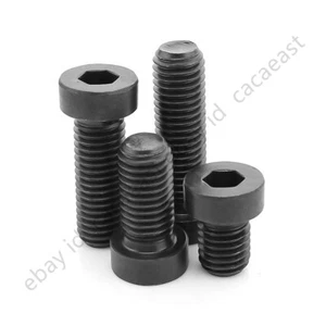High Tensile 12.9 Low Head Hex Socket Cap Screws Allen Bolts M4 M5 M6 M8 M10-M16 - Picture 1 of 12