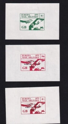 🌟 GB 1971  Postal Strike Selection LMM - Image 1 of 2