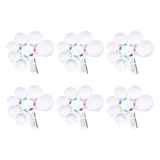 Fox Run Measuring Cup Set With Egg Separator and Leveler 7-piece Plastic, 6-Pack