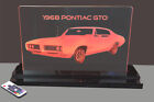 1968 Pontiac GTO Laser Etched LED Edge Lit Sign