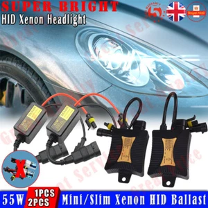 55W Universal Xenon HID Replacement Conversion Kit Digital DC Ballast 12V UK - Picture 1 of 16