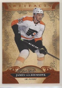 2020-21 Upper Deck Artifacts Autumn /75 James van Riemsdyk #97