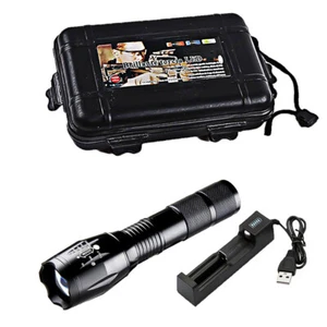 Kit de linternas de doble luz blanca púrpura portátil 2 en 1 antorcha LED ultravioleta - Imagen 1 de 12