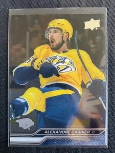 Alexandre Carrier 2023-24 Upper Deck Clear Cut Parallel Card #103 - Picture 1 of 1