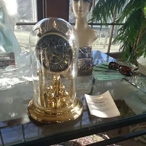 seiko anniversary clock great condition glass some black dial made in Germany - Picture 1 of 12