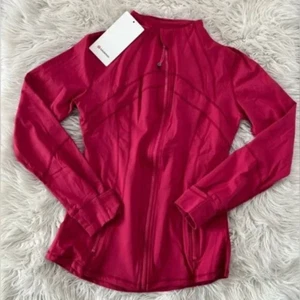 Lululemon Fuchsia Color Define Jacke Größe 10 - Bild 1 von 4