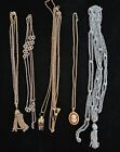 Large Lot Vintage Costume Jewelry Pendant Necklaces Wear Repair or Craft
