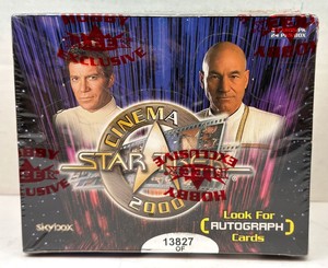 Skybox Star Trek Cinema 2000 Hobby Trading Card Box Skybox 24 Pack Sealed