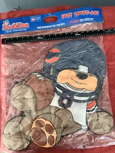 Chicago Bears Vintage Large NFL Plush Pennant 1980s Un Opened Huddles Rare - Picture 1 of 4
