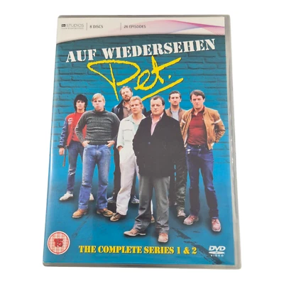 Auf Wiedersehen Pet The Complete Series 1 y 2 8xDiscos Temporada Región 2 DVD Foto 1 de 3