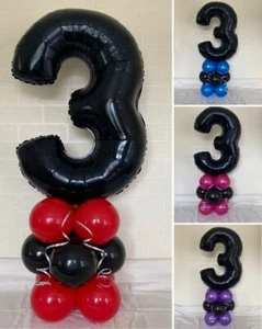ETÀ 3 - ESPOSITORE DECORAZIONE TAVOLO PALLONCINI - 3° COMPLEANNO - NO ELIO NECESSARIO - Foto 1 di 1