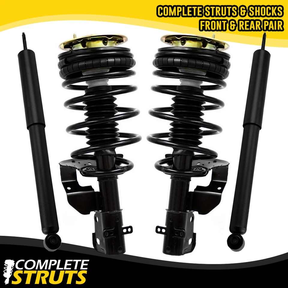 84-96 Oldsmobile Cutlass Ciera Quick Complete Struts w Coil Spring & Rear Shocks - Image 1 of 4