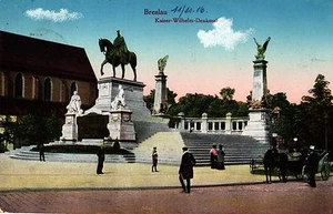 Breslau, Kaiser-Wilhelm-Denkmal, Feldpost 1916 - Picture 1 of 2