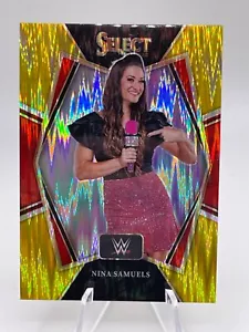 2022 WWE Select - Goldblitz/10 Nina Samuels #128 - Bild 1 von 2