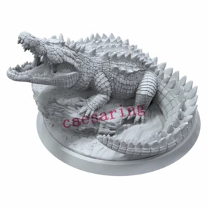 Crocodile 3D Printing Unpainted Figure Model GK Blank Kit Sculpture New Stock - Picture 1 of 5