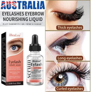 Eyelash Growth Serum Eye Lash Care Eyebrow Enhancer Thick Longer Curling Lashes - Picture 1 of 12