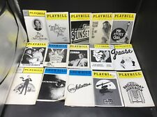 Lot (68) Vintage Broadway Playbills, Playbill Magazines & Showbills