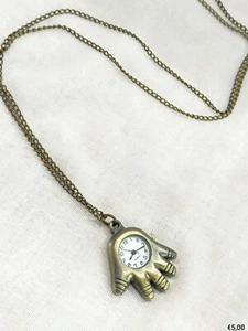 Orologio Collana Unisex CIAO modello Mano a Batteria e Automatico - Foto 1 di 1