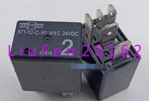 3pcs used 871-1C-C-R1 M65 24VDC Relay 5 pin - Picture 1 of 1