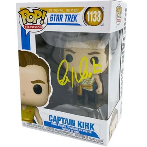William Shatner Autographed "Captain Kirk" Funko Pop! Figure - Imagen 1 de 1