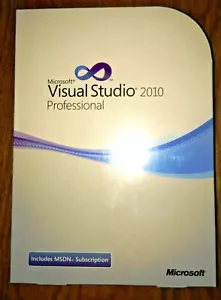 Microsoft Visual Studio 2010 Professional with MSDN,UEH-00032,Sealed Retail Box - Picture 1 of 2