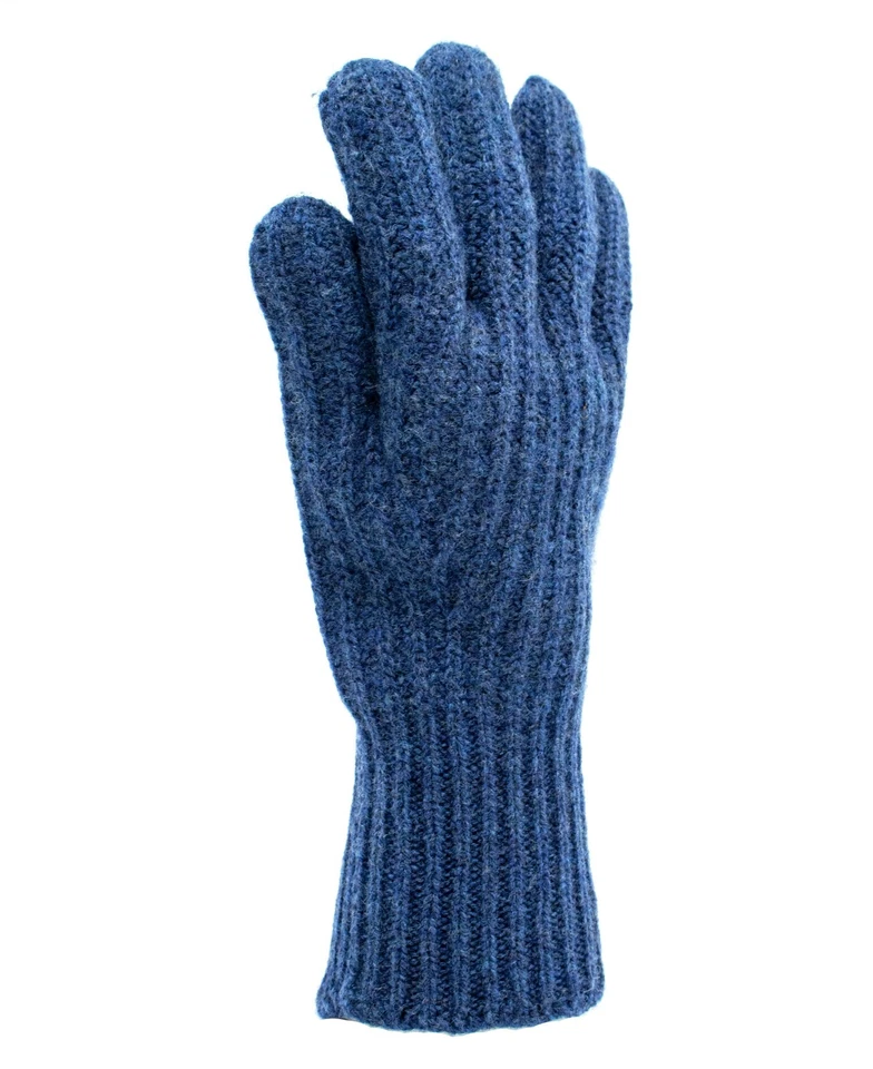 Mens Lambswool Ribbed Gloves - Image 1 of 1