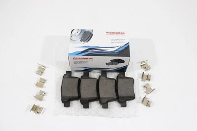 Pastillas de freno traseras de cerámica completas Asianaautos con hardware para Ford Five Hundred 05-07 Foto 1 de 3